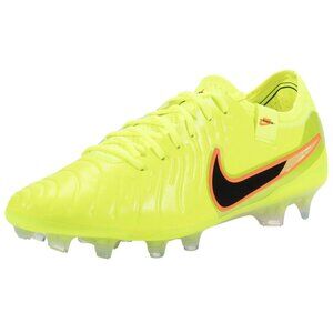 Nike Tiempo Legend 10 Elite FG Firm Ground Soccer Cleat - Volt/Black